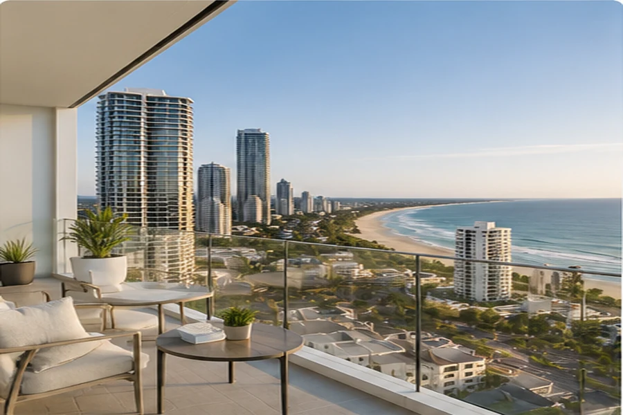 Broadbeach lifestyle apartments for buyers seeking beachside living and walkability.