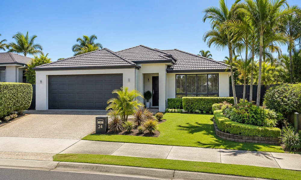 Family home representing established residential living in Clear Island Waters.