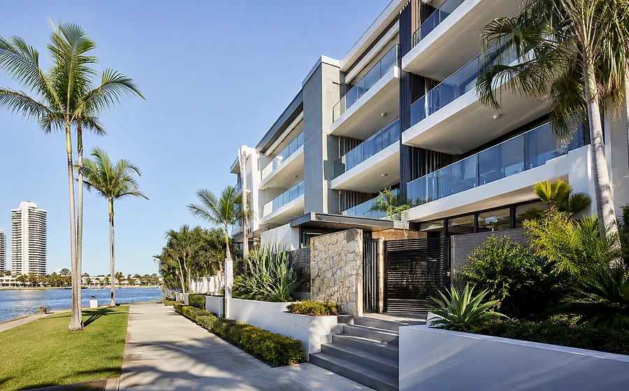 biggera waters apartments units final Biggera Waters buyers agent view of modern apartments and units near the Broadwater