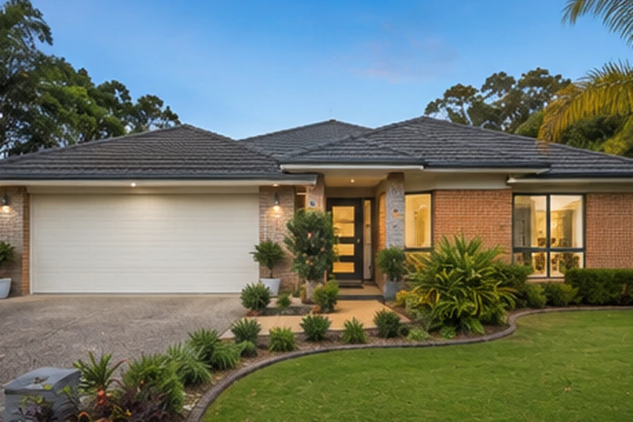Coombabah Buyers Agent established family home with landscaped gardens and leafy residential surroundings