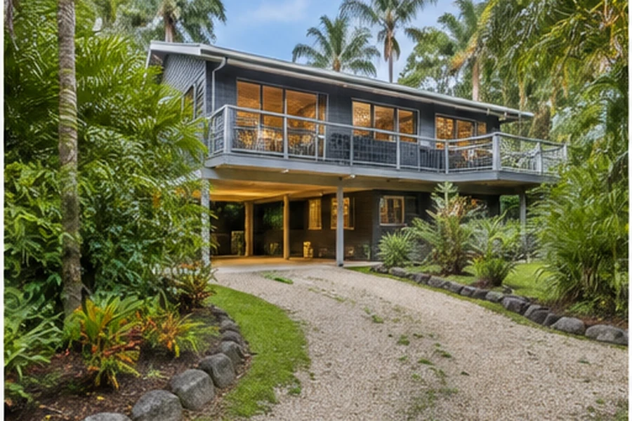 Currumbin Buyers Agent elevated coastal home surrounded by greenery on the southern Gold Coast