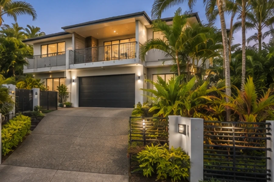 Helensvale Buyers Agent established family home with landscaped gardens and leafy residential surroundings