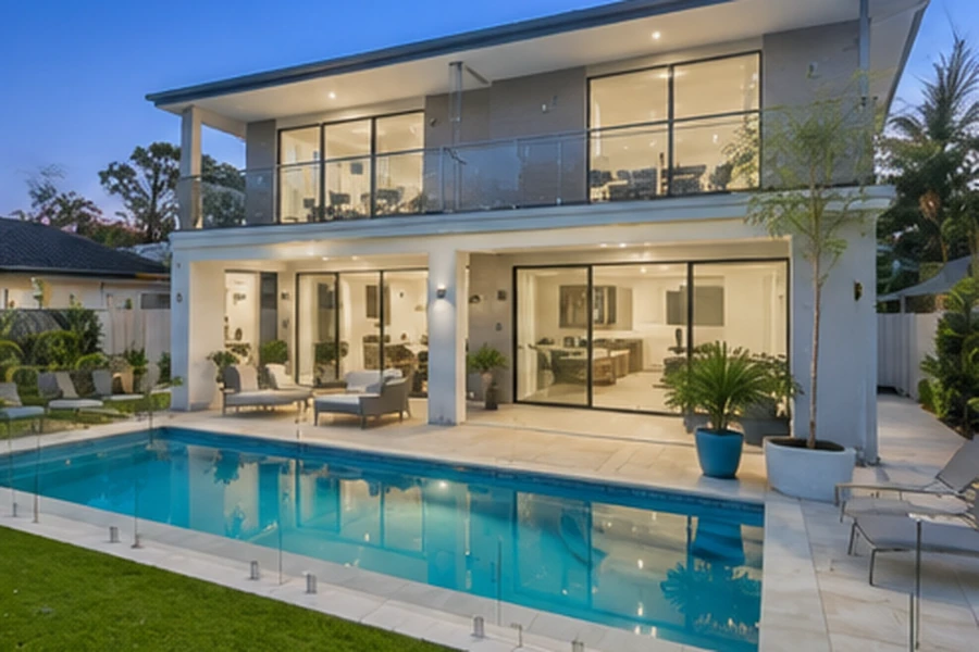 highland park buyers agent contemporary home Highland Park Buyers Agent contemporary home with pool, modern design and landscaped outdoor living