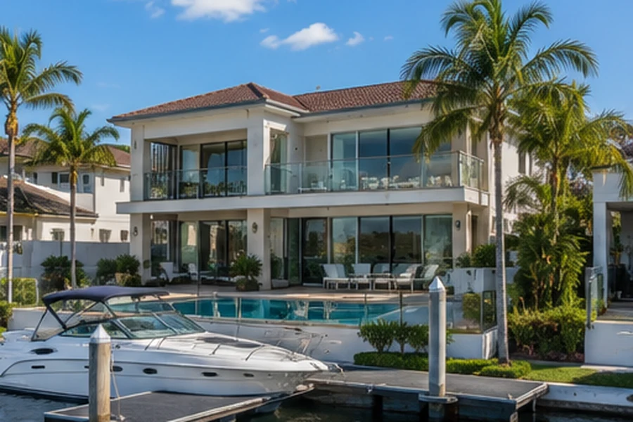 Isle of Capri Buyers Agent waterfront home with private canal frontage on the Gold Coast
