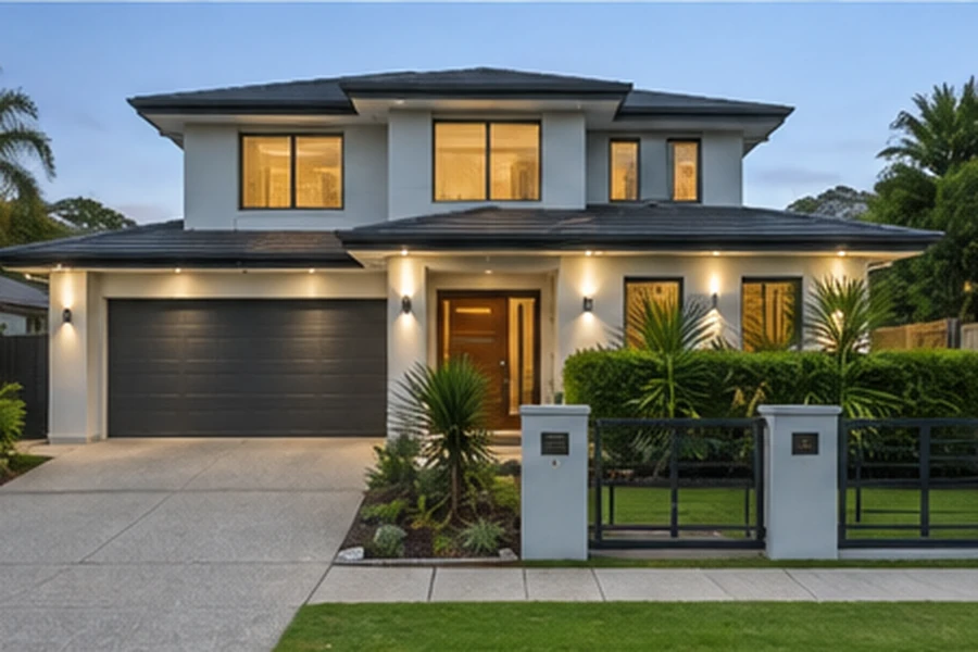 Parkwood Buyers Agent contemporary home with modern design, landscaped gardens and family-friendly outdoor living