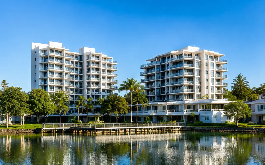 varsity lakes apartments townhouses website Apartments and townhouses beside the lake in Varsity Lakes Gold Coast