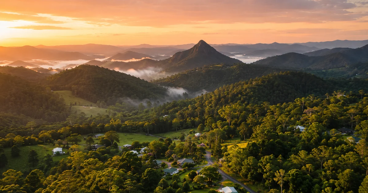 Western Gold Coast and hinterland landscape representing property locations serviced by Empire Buyers Agents