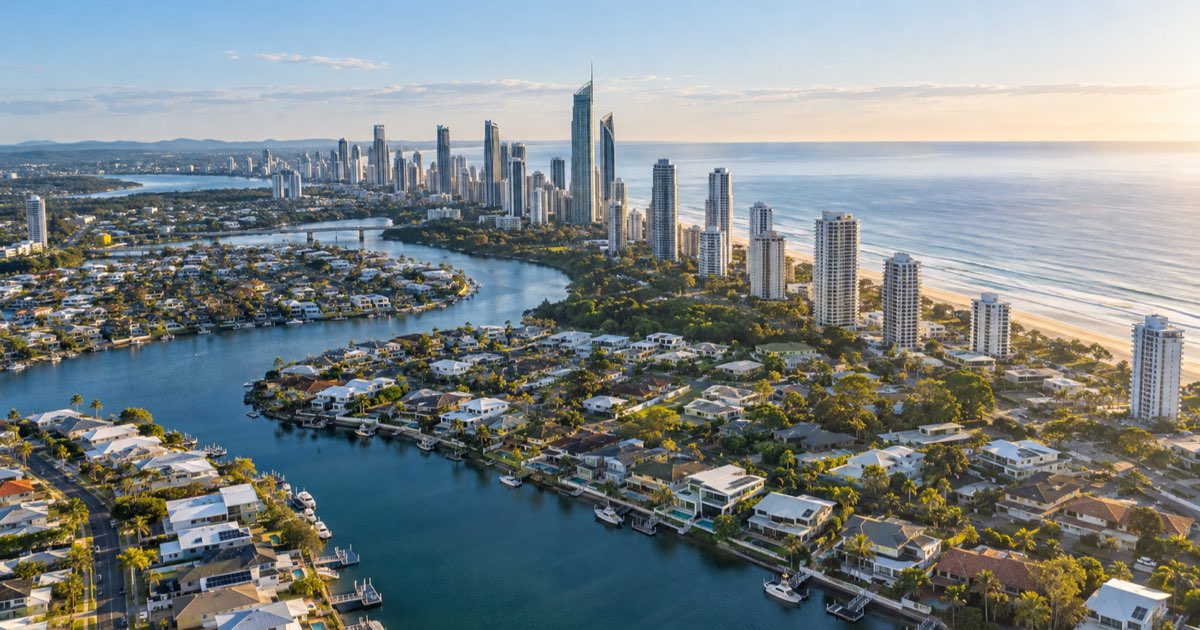 Gold Coast property buyer report 2026 aerial view